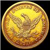Image 2 : 1878-S $2.50 Gold Quarter Eagle CLOSELY UNCIRCULAT