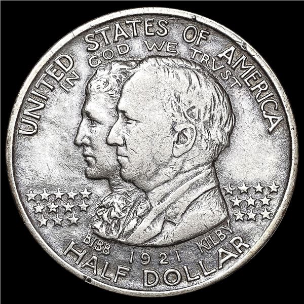 1921 Alabama Half Dollar CLOSELY UNCIRCULATED