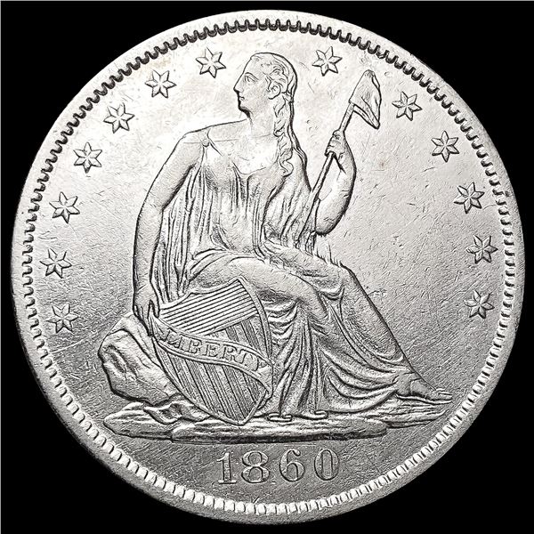 1860-O Seated Liberty Half Dollar UNCIRCULATED