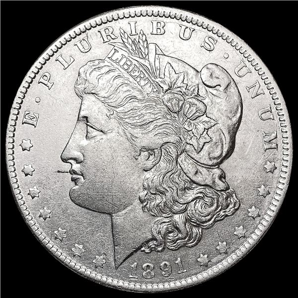 1891-O Morgan Silver Dollar CHOICE AU