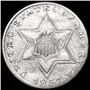 Image 1 : 1857 Silver Three Cent NEARLY UNCIRCULATED