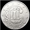 Image 2 : 1857 Silver Three Cent NEARLY UNCIRCULATED