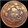 Image 2 : 1829 Classic Head Half Cent NICELY CIRCULATED
