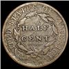 Image 2 : 1809 Classic Head Half Cent NICELY CIRCULATED