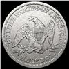 Image 2 : 1843 Seated Liberty Half Dollar CLOSELY UNCIRCULAT