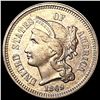 Image 1 : 1869 Nickel Three Cent CLOSELY UNCIRCULATED