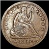 Image 1 : 1855 Arws Seated Liberty Quarter LIGHTLY CIRCULATE