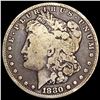 Image 1 : 1880-CC Rev 78 Morgan Silver Dollar NICELY CIRCULA