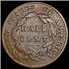 Image 2 : 1826 Classic Head Half Cent NICELY CIRCULATED