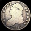 Image 1 : 1819 Capped Bust Half Dollar NICELY CIRCULATED
