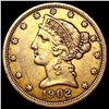 Image 1 : 1902-S $5 Gold Half Eagle CLOSELY UNCIRCULATED