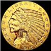Image 1 : 1915 $5 Gold Half Eagle CHOICE AU