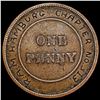 Image 2 : Masonic Copper Token LIGHTLY CIRCULATED