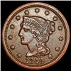 Image 1 : 1844 Braided Hair Large Cent CLOSELY UNCIRCULATED