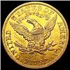 Image 2 : 1906 $5 Gold Half Eagle CHOICE AU