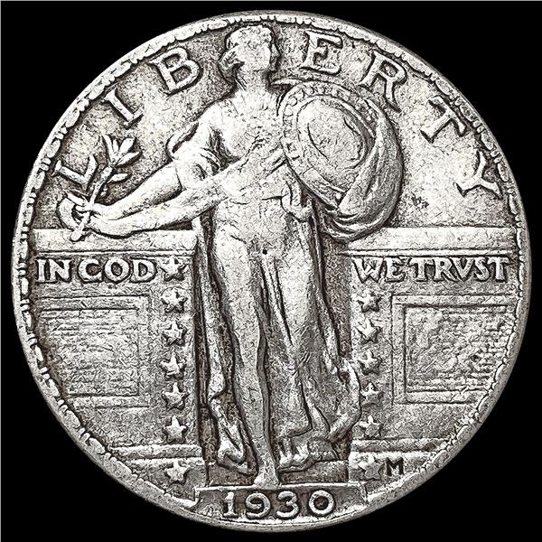 1930 Standing Liberty Quarter LIGHTLY CIRCULATED