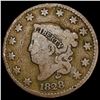 Image 1 : 1828 Coronet Head Large Cent NICELY CIRCULATED