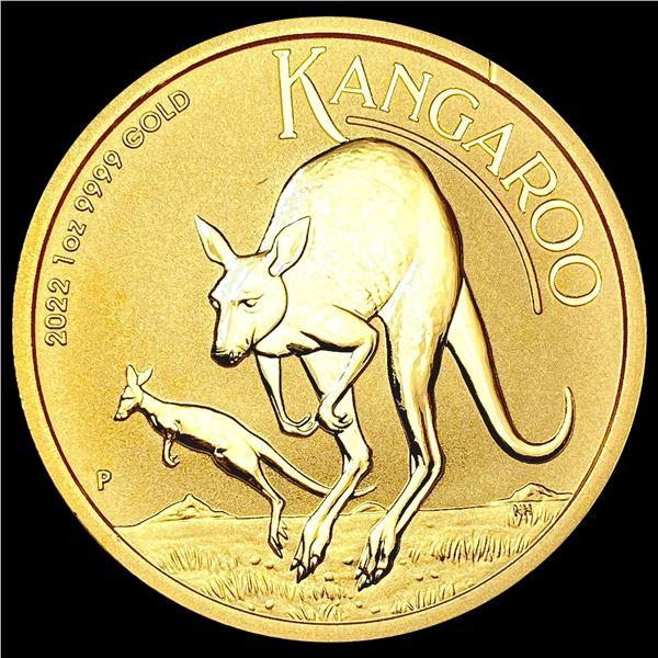 2022 Australia 1oz Gold $100 GEM PROOF
