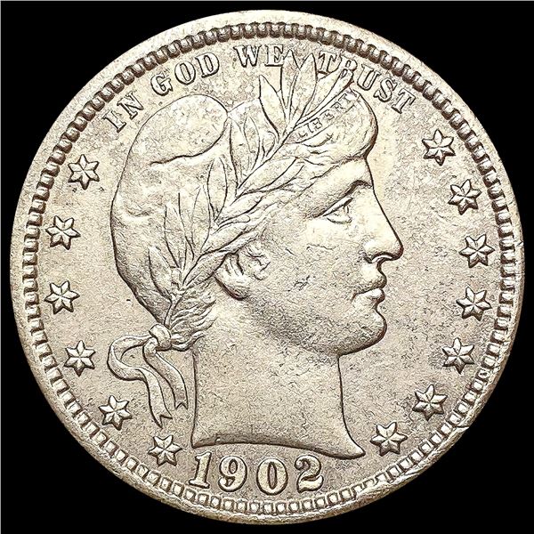 1902 Barber Quarter CLOSELY UNCIRCULATED