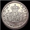Image 2 : 1784 Spain Silver 1/2 Reale LIGHTLY CIRCULATED