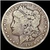 Image 1 : 1890-CC Morgan Silver Dollar NICELY CIRCULATED