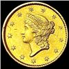 Image 1 : 1851 Rare Gold Dollar CLOSELY UNCIRCULATED
