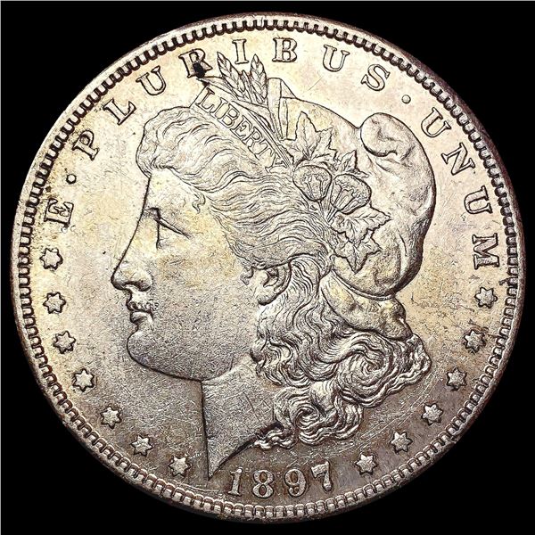 1897-S Morgan Silver Dollar CLOSELY UNCIRCULATED