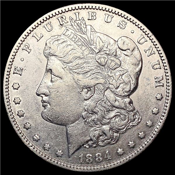 1884-S Morgan Silver Dollar CLOSELY UNCIRCULATED