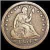 Image 1 : 1854-O Seated Liberty Quarter NICELY CIRCULATED