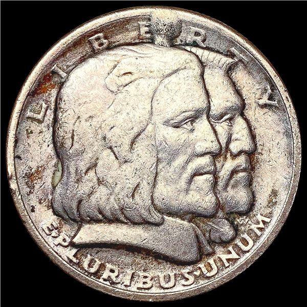 1936 Long Island Half Dollar ABOUT UNCIRCULATED