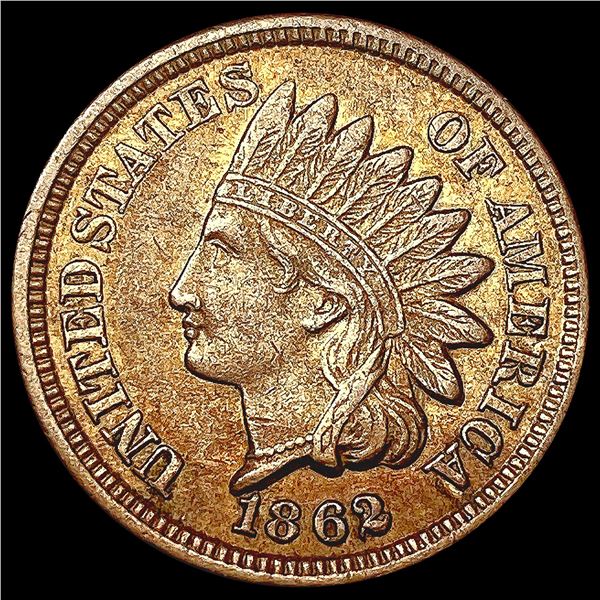 1862 Indian Head Cent CLOSELY UNCIRCULATED