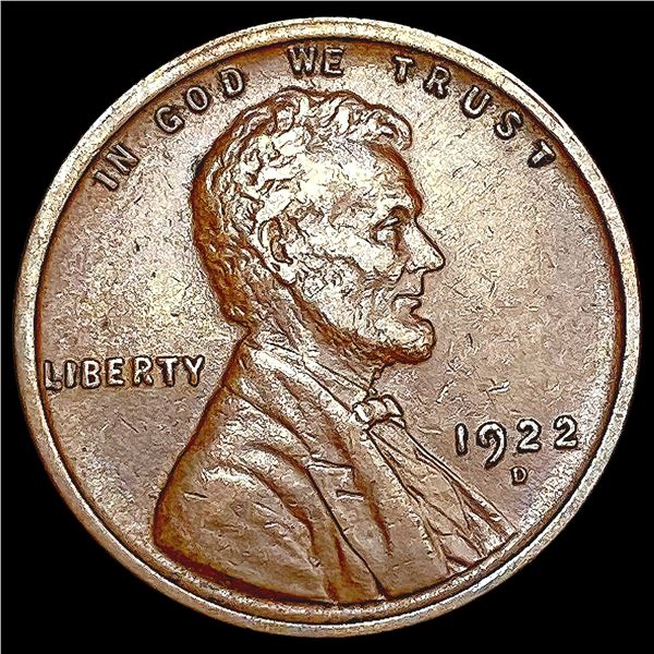 1922-D Wheat Cent CLOSELY UNCIRCULATED