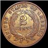 Image 2 : 1865 Two Cent Piece CLOSELY UNCIRCULATED