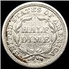 Image 2 : 1853 Arws Seated Liberty Half Dime CLOSELY UNCIRCU