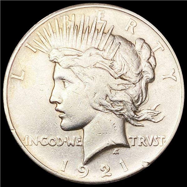 1921 Silver Peace Dollar CHOICE AU