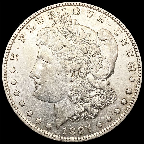 1897-O Morgan Silver Dollar CLOSELY UNCIRCULATED