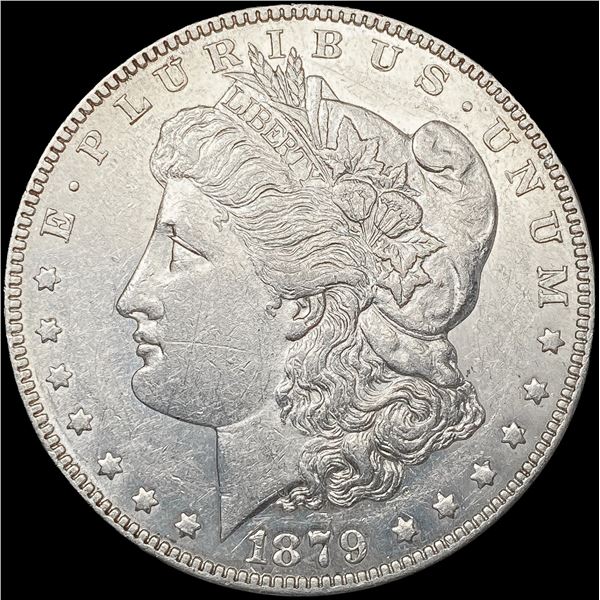 1879-S 7TF Rev 78 Morgan Silver Dollar CLOSELY UNC