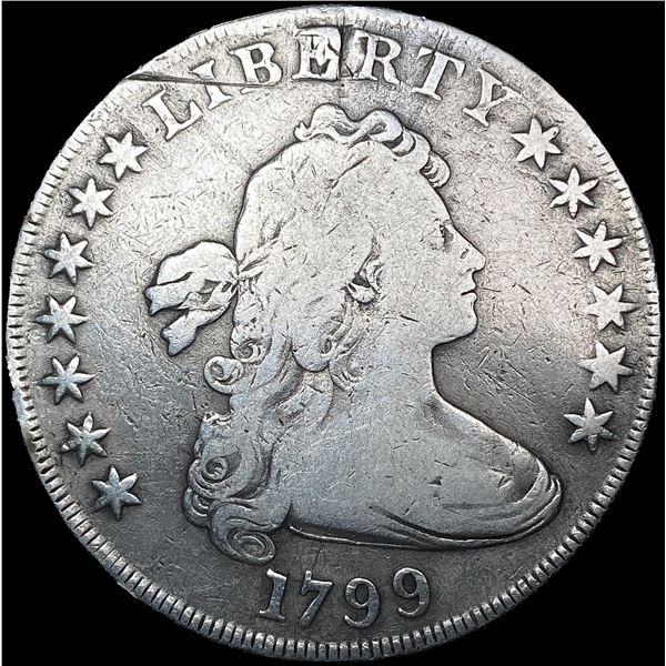 1799 Draped Bust Dollar NICELY CIRCULATED