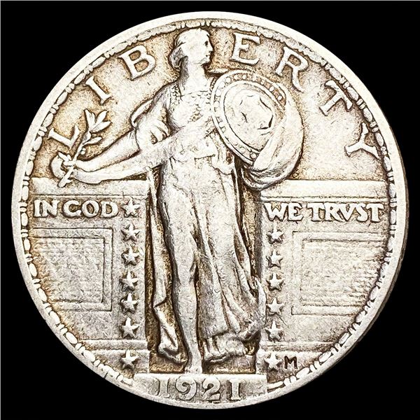 1921 Standing Liberty Quarter ABOUT UNCIRCULATED