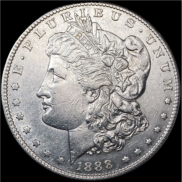 1888-S Morgan Silver Dollar CLOSELY UNCIRCULATED