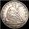 Image 1 : 1871-S Seated Liberty Half Dollar CLOSELY UNCIRCUL