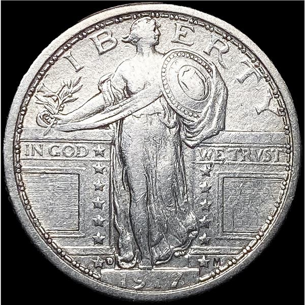 1917-D Standing Liberty Quarter NEARLY UNCIRCULATE