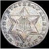 Image 1 : 1854 Silver Three Cent CLOSELY UNCIRCULATED
