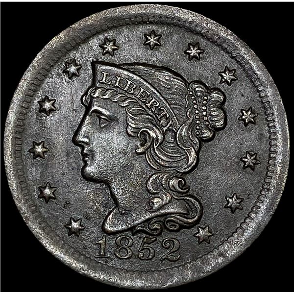 1852 Braided Hair Large Cent UNCIRCULATED