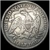 Image 2 : 1875 Seated Liberty Half Dollar LIGHTLY CIRCULATED