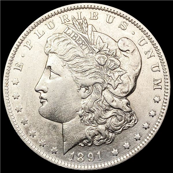 1891-O Morgan Silver Dollar CHOICE AU