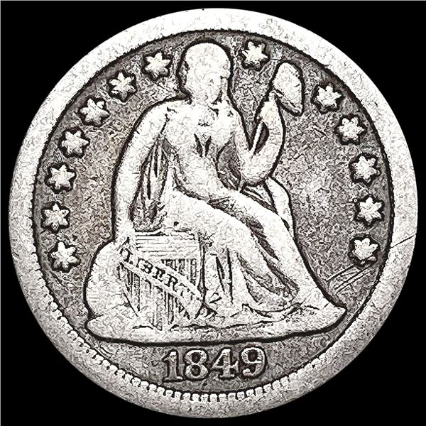 1849-O Seated Liberty Dime LIGHTLY CIRCULATED