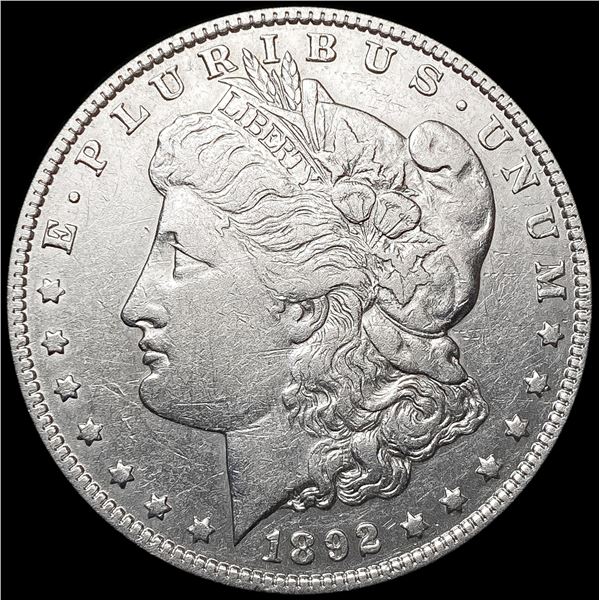 1892-O Morgan Silver Dollar CLOSELY UNCIRCULATED