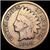 1908-S Indian Head Cent NICELY CIRCULATED