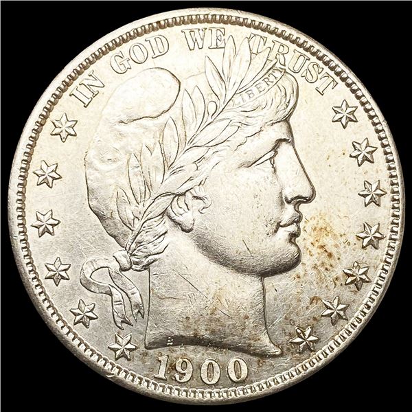 1900-S Barber Half Dollar CHOICE BU
